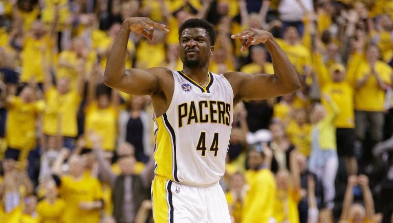 Solomon Hill durante el partido contra Raptors