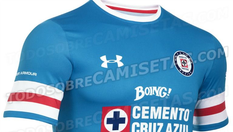 La posible playera de Cruz Azul para la campaña 2016-17