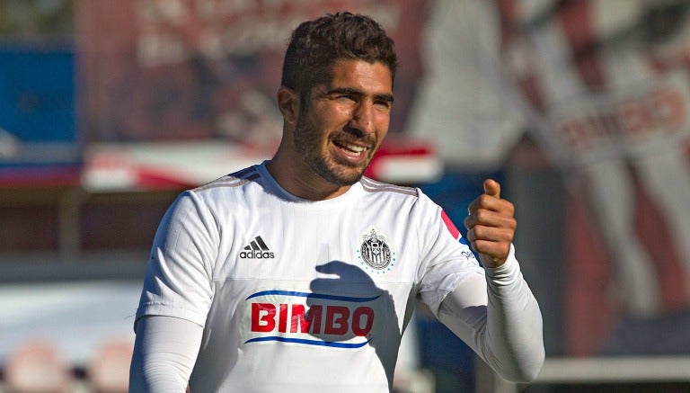 El jugador rojiblanco en un entrenamiento