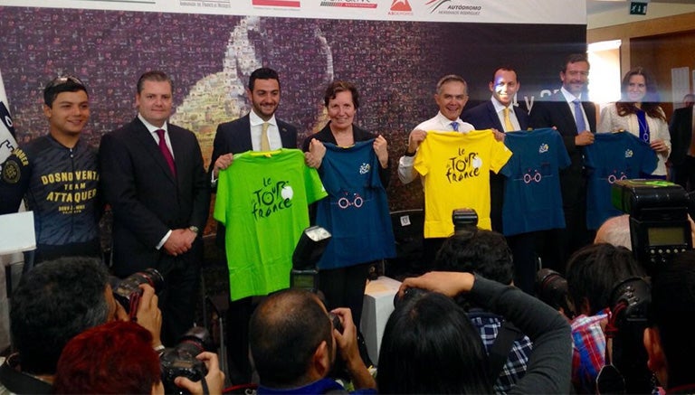 Presentación de la etapa CDMX del Tour de Francia