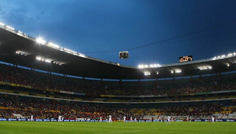 Así luce el Estadio Jalisco durante juego de Atlas