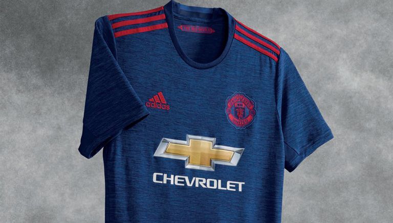 Así luce la nueva playera de visita del Manchester United