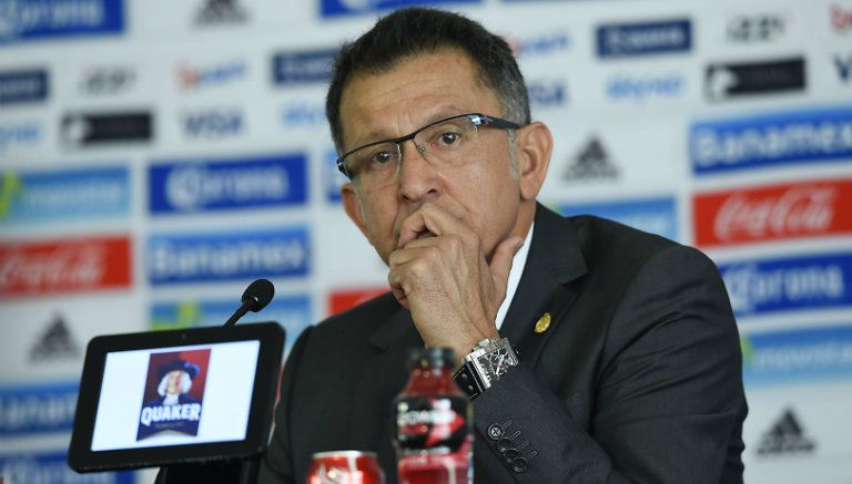 Osorio, reflexivo en conferencia del Tri