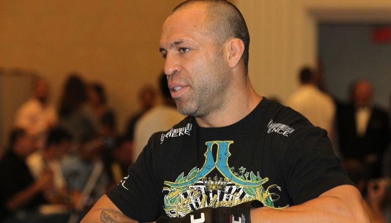 Wanderlei Silva, durante un evento de la UFC