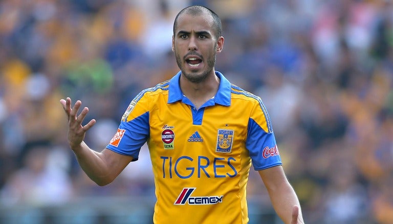 Guido Pizarro durante el los Cuartos de Final de Ida