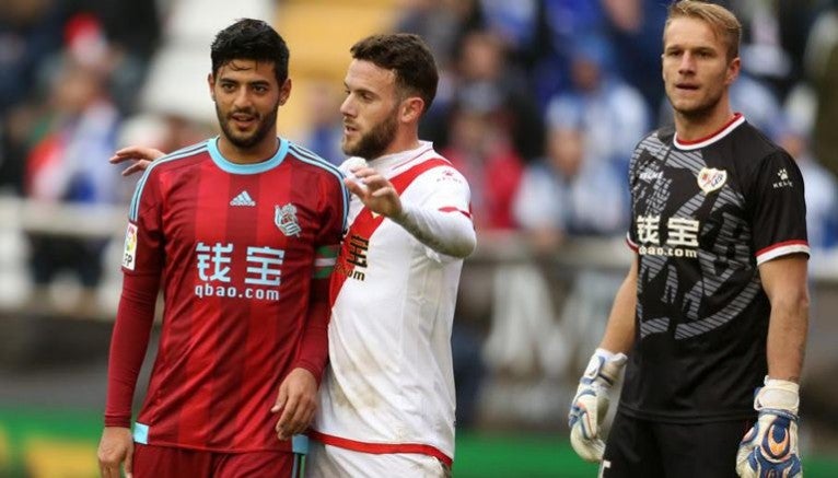 Carlos Vela, durante el partido que está bajo sospecha de amaño