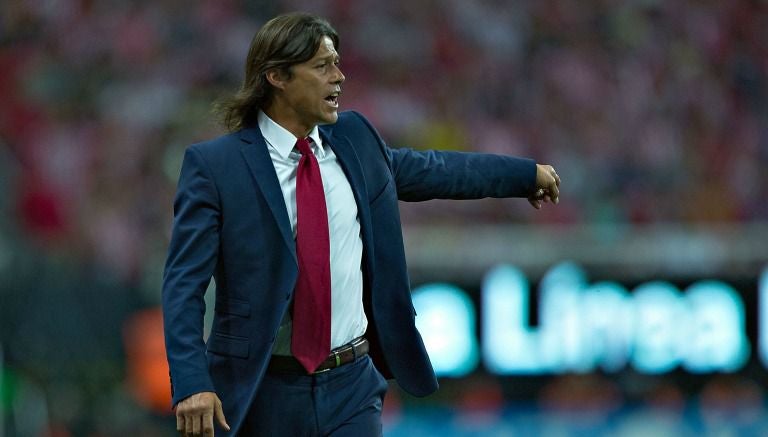 Almeyda, durante le Clásico Nacional 