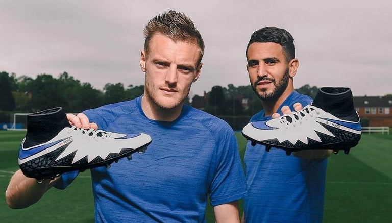 Vardy y Mahrez presentan los nuevos 'Vahrez'