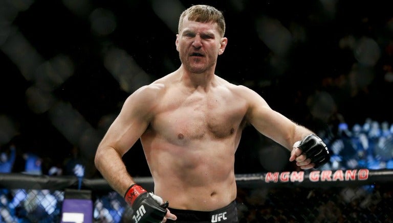 Miocic después de una pelea