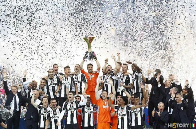 Juventus levanta el trofeo de la Serie A