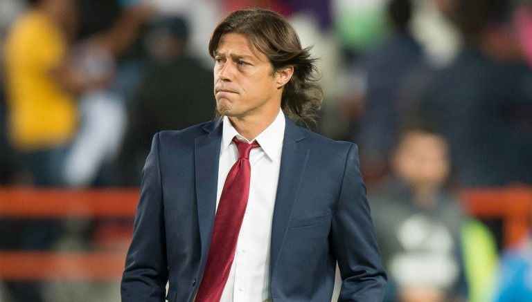 Matías Almeyda, durante un partido de las Chivas