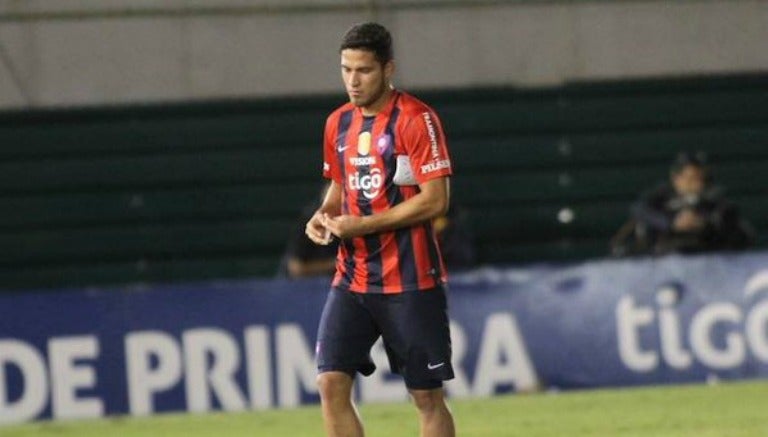 El paraguayo tras un partido con Cerro Porteño