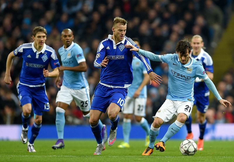 Dinamo Kiev enfrenta al City en un partido de Champions