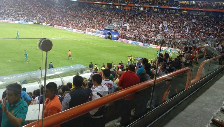 Panorámica del Estadio Hidalgo en la Vuelta de 'Semis'