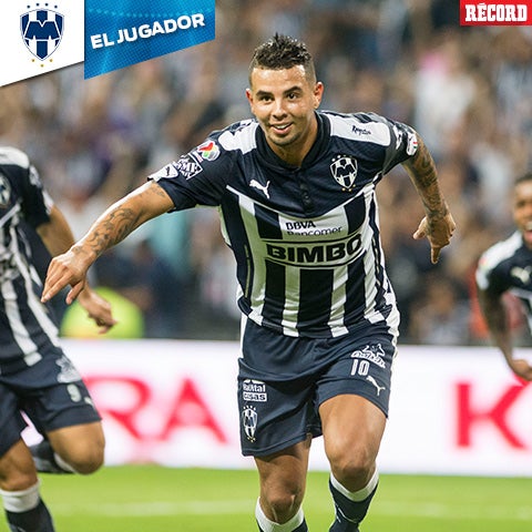 Cardona en celebración de gol