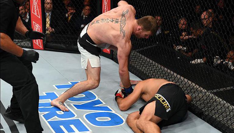 Werdum fue noqueado por Stipe Miocic