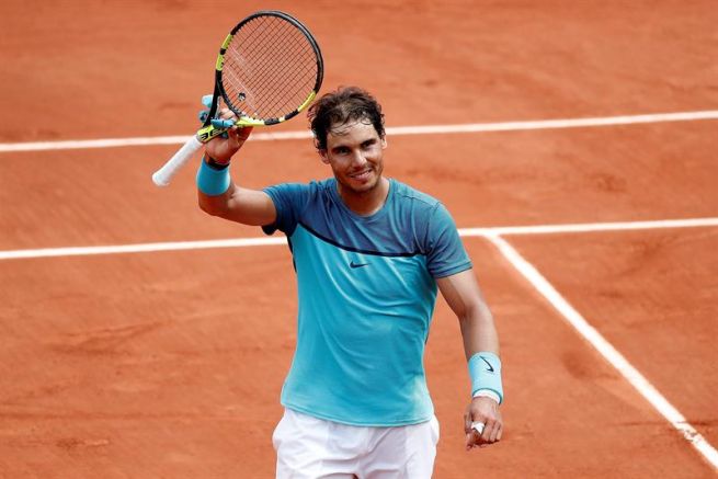 Nadal disputa partido de Roland Garros contra Bagnis