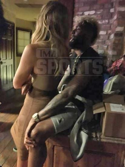 Odell Beckham Jr. con Khloe Kardashian