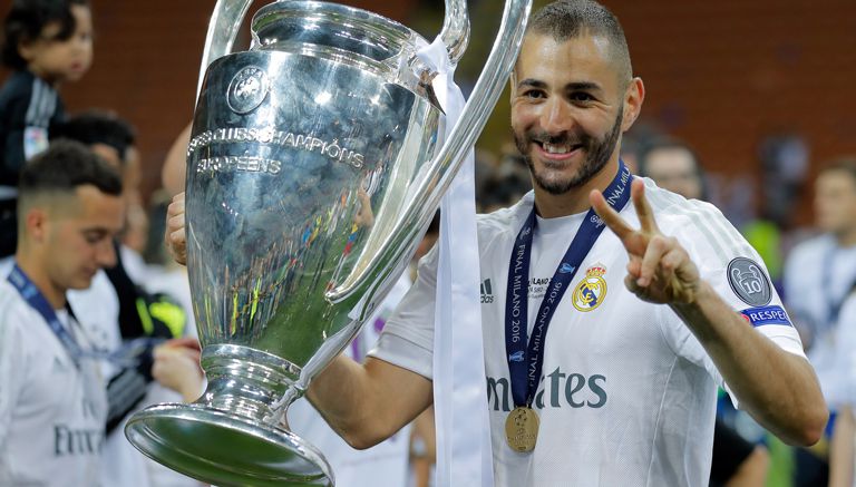 Benzema presume la Úndecima Orejona del Real Madrid