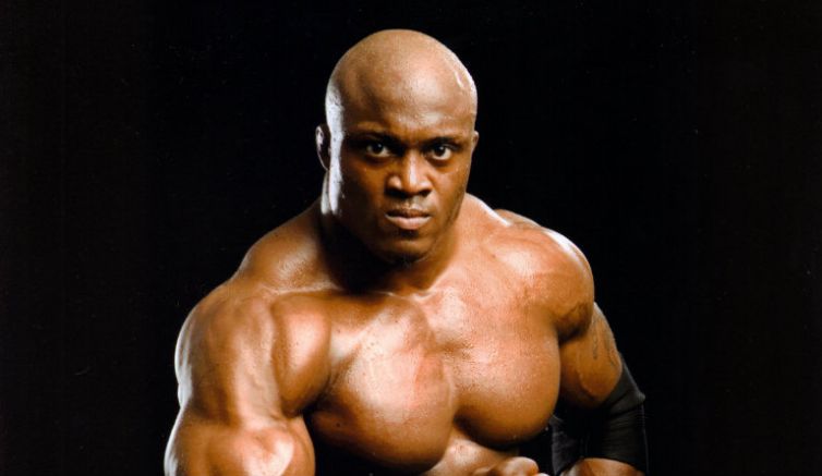 Bobby Lashley posa para la cámara