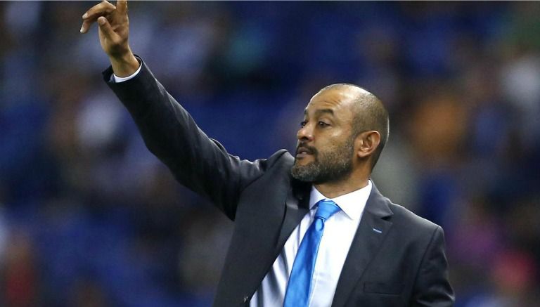 Nuno Espírito Santo cuando era DT del Valencia