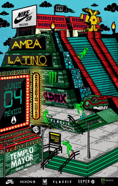 El póster del AMPA Latino