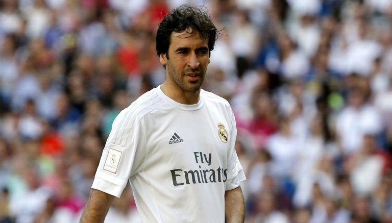 Raúl, en juego de leyendas con Real Madrid 