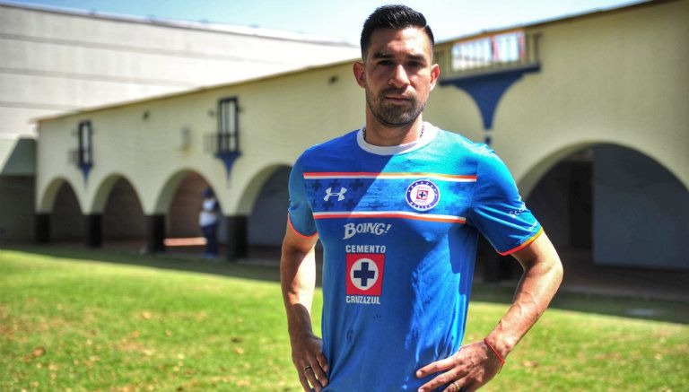 El futbolista argentino en las instalaciones de la Máquina