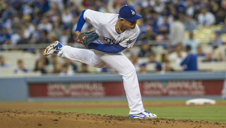 Urías en partido de Los Dodgers