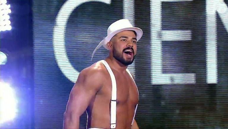 Andrade 'Cien' Almas en su debut en NXT