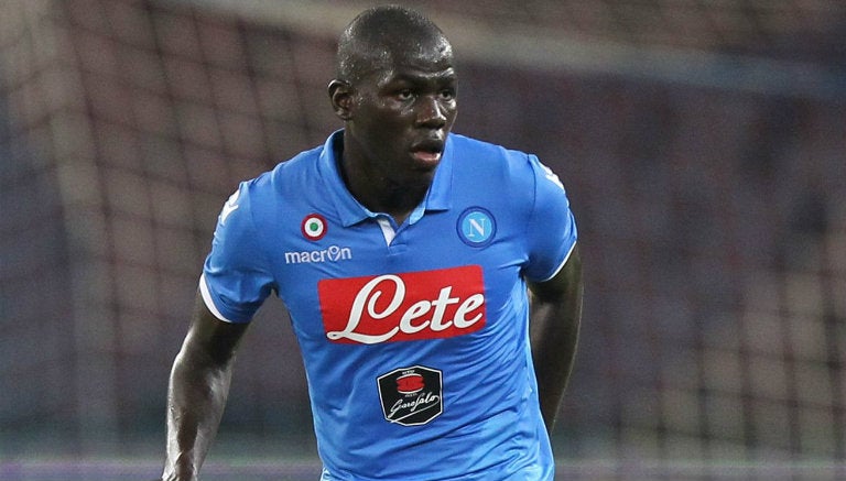 Kalidou Koulibaly, en juego de Nápoles