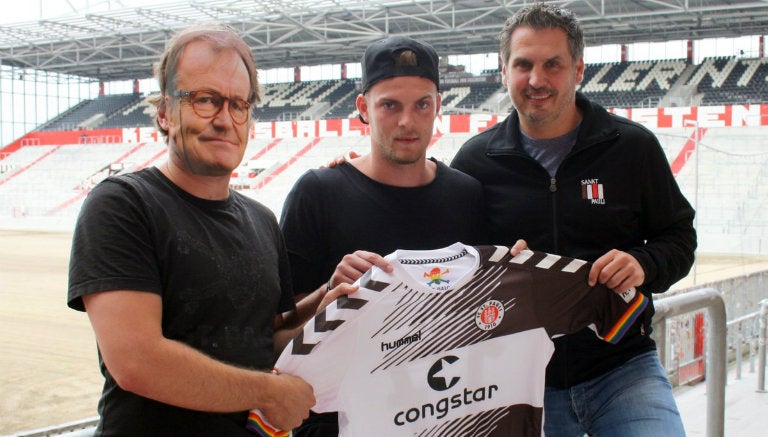 Así fue presentado Marvin Ducksch con el FC St. Pauli 