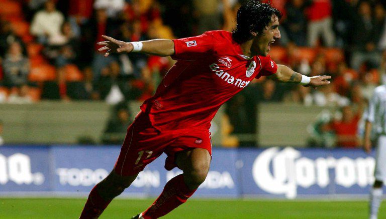 Osvaldo González, en su etapa con los Diablos en 2010