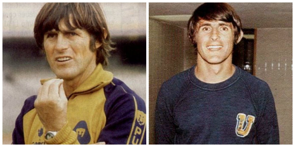 Velibor 'Bora' Milutinovic cuando jugaba con Pumas