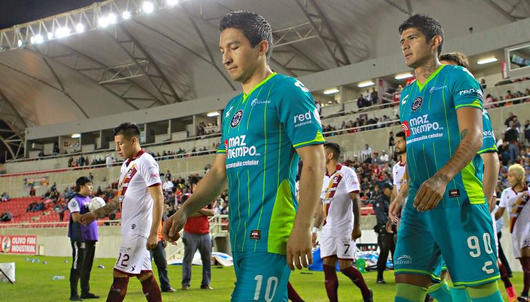 César Villaluz con el Atlético San Luis durante el C2016