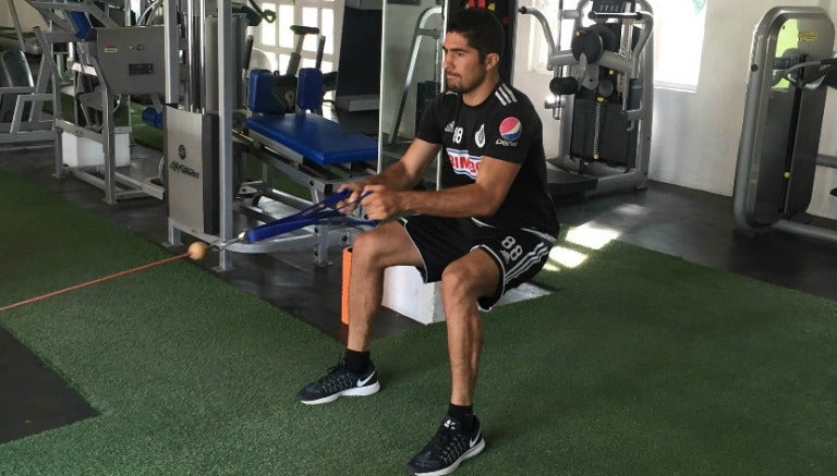 Jair Pereira trabaja en el gimnasio de Verde Valle