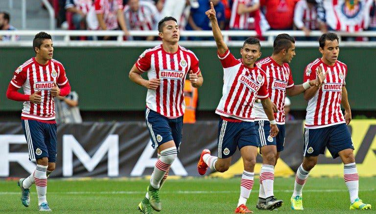 Jugadores de Chivas en el Clausura 2016