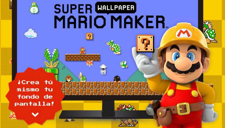 Así luce la web oficial del Super Mario Maker