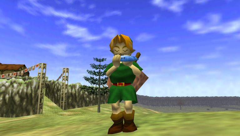 Link en The Legend of Zelda: Ocarina of time