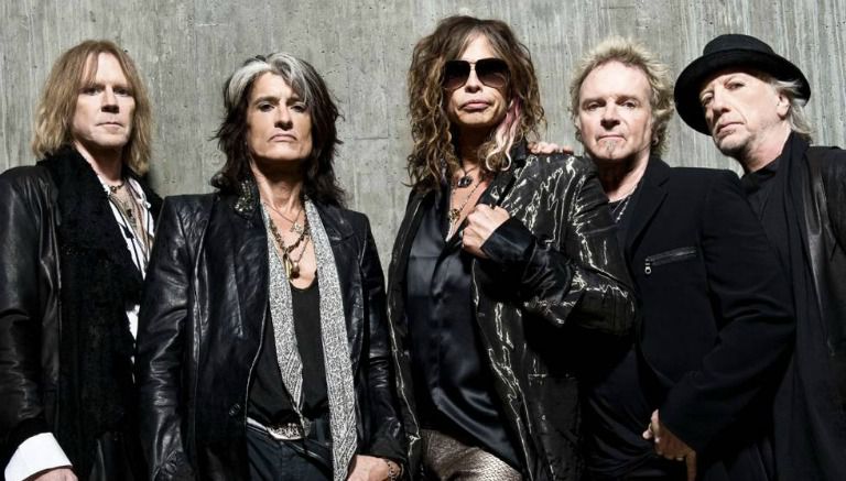 Todos los integrantes de la banda Aerosmith