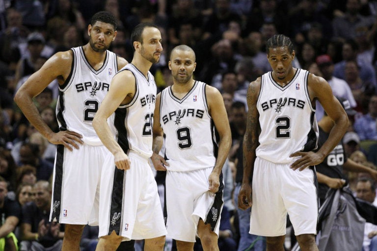 Spurs de San Antonio en partido de NBA