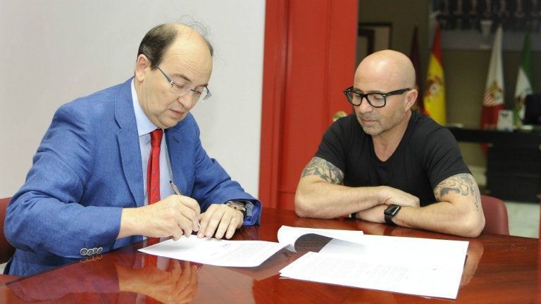 Sampaoli se alista para firmar contrato