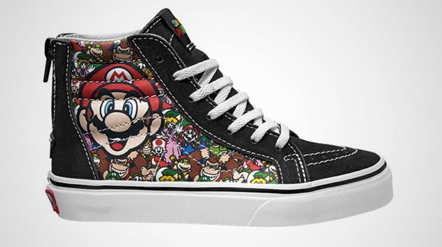 Modelo de Vans inspirado en Nintendo NES