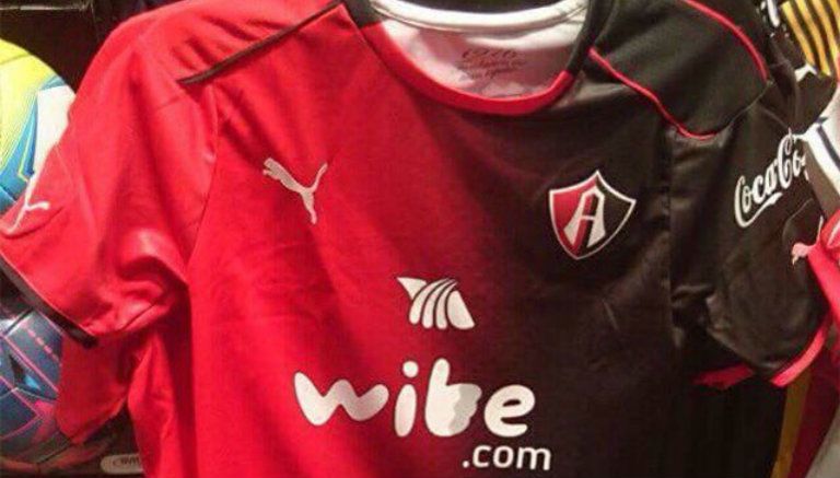 Posible camiseta de local del Atlas para el Apertura 2016