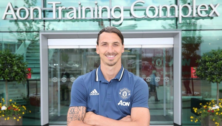 Zlatan Ibrahimovic, nuevo jugador del Manchester United 