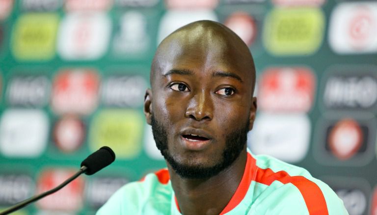  Danilo Pereira, durante una conferencia de prensa en la Eurocopa 2016