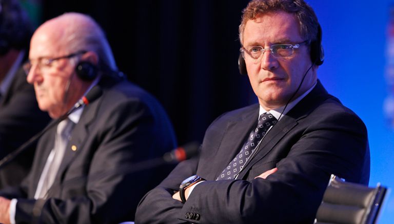 Valcke, en su etapa como secretario general de la FIFA