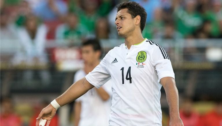 Javier Hernandez, durante el partido de Cuartos de Final de la Copa América Centenario