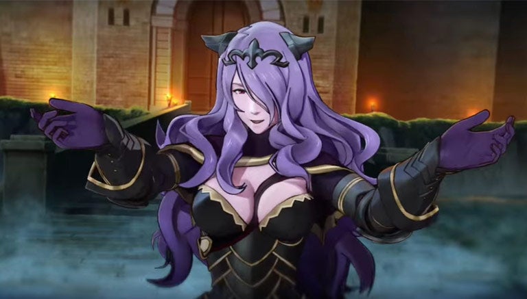 Ella es Camila, personaje de Fire Emblem Fates