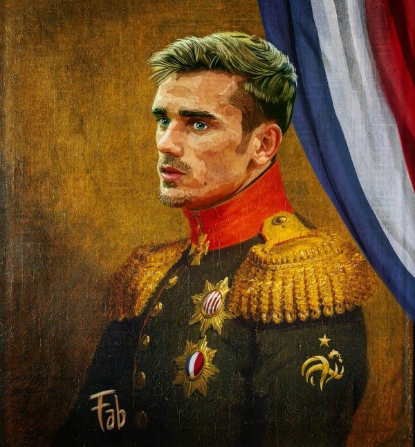 Antoine Griezmann, un soldado francés con mucho orgullo